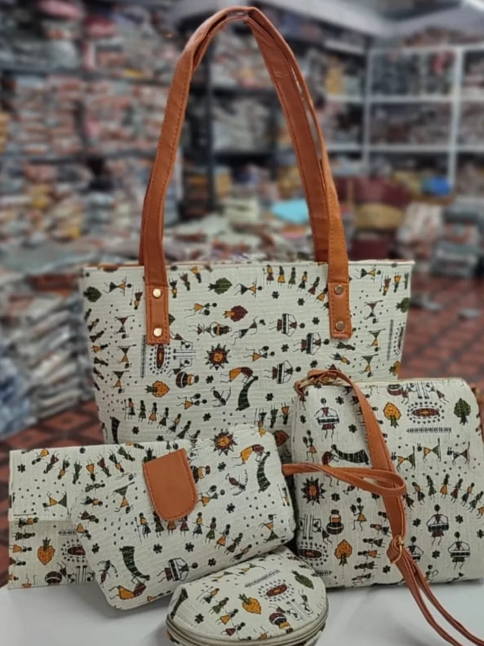 Silk Velvet Ikat Oversize Bag 004 – MIASETA